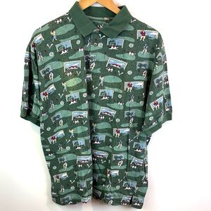 BIg Dogs 80s/90s vintage golf Shirt size L